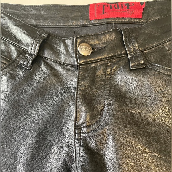 Tripp NYC Vegan leather pants - Picture 8 of 16